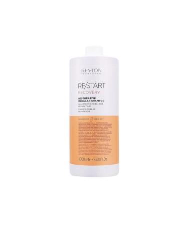 Revlon Restart Recovery Strengthening Shampoo Rebuilding Damaged Hair from the Inside Out 1000 ml