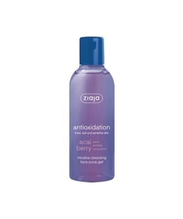 Ziaja Acai Fruit Extract Micellar Facial Cleansing Scrub Gel 200 ml