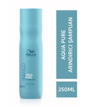wella professionals invigo aqua pure purifying shampoo 250ml