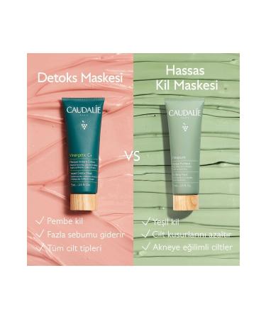 Caudalie Vinopure Sensitive Clay Mask 75 ml - Buy Online on GoSupps.com
