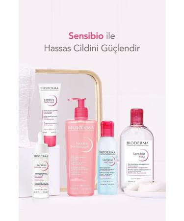 Bioderma Sensibio Foaming Gel Sensitive and Normal Skin Rinse Micellar Facial Cleansing Gel 100 ml - Buy Online on GoSupps.com
