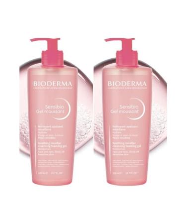 Bioderma Sensibio Gel Moussant Foaming Gel 500 Ml 2 Pieces