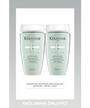 Kerastase Specifique Bain Divalent Anti-Oily Shampoo 250 ml 2 Pieces