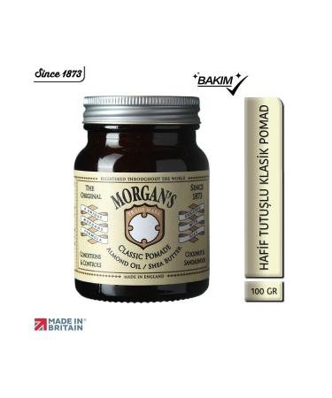 Morgan's Pomade Morgan's Shea Butter Classic -Natural Looking Styling Pomade (CREAM LABEL) 100gr - Buy Online on GoSupps.com