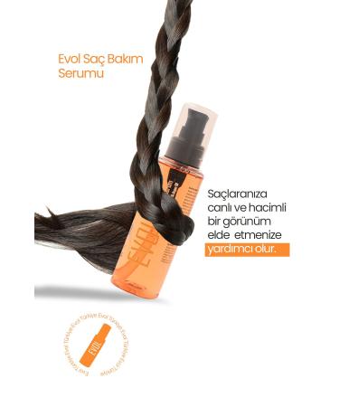 EVOL Repair Nourishing Argan and Keratin Hair Care Oil For Healthy Shiny Hair 100 ml - Buy Online on GoSupps.com