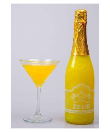 OS ZEUS Non-Alcoholic Champagne - Banana Flavored Sparkling Party Drink