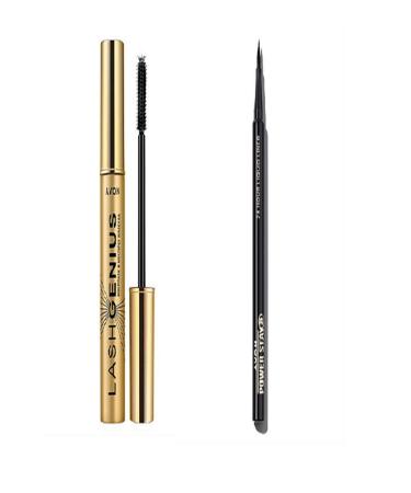 Avon LASHGENIUS MASCARA AND POWERSTAY EYELINER 10ml