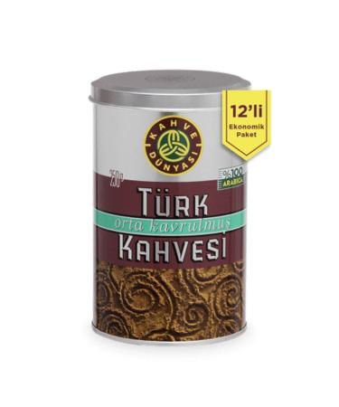 Kahve D nyas Medium Roast Turkish Coffee 250 gr. 12 pieces