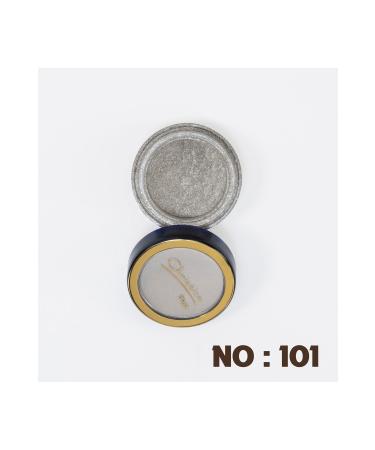 Christine Plus Shimmering Single Eyeshadow Colorful Shiny Eyeshadow Dark Diamond Glitter No:101 - Buy Online on GoSupps.com