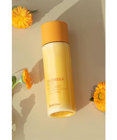 Farmstay Calendula Relief Sensitive Skin Vegan Emulsion 200 ml - Buy Online on GoSupps.com