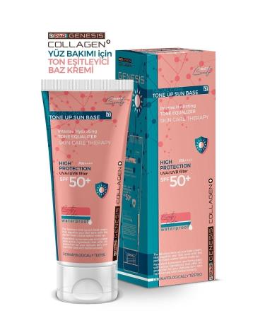 Piar Genesis Collagen Brightening Tone Equalizing Spf 50 Face Sunscreen 40 ml