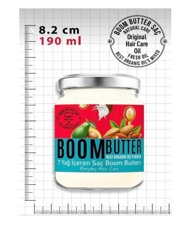 BOOM BUTTER Hair Care Oil 190 Ml 8682427002137 - Buy Online on GoSupps.com