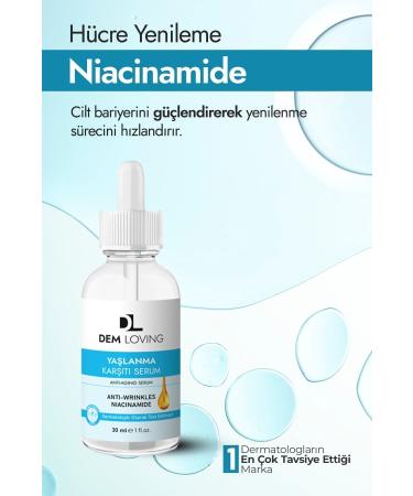 DEM LOVING Anti-Aging and Anti-Wrinkle Brightening Serum 30 ml - Buy Online on GoSupps.com