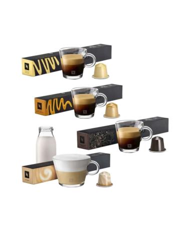 Nespresso Barista Vanigla Caramello Chiaro and Roma Capsule Coffee 10-pack 4-pack