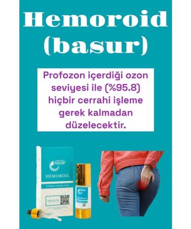 profozon Ozone Oil Formula for Hemorrhoids Piles Natural Solution | Anal Fissure and Fistula Treatment | - Buy Online on GoSupps.com