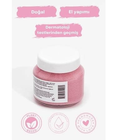 Juniper Natural Rose & Geranium Body Scrub - Purifying Moisturizing Vegan - 210 ml - Buy Online on GoSupps.com