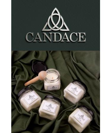 Candace 5-Piece Natural Cream Candle Mini Set (35GR X 5)