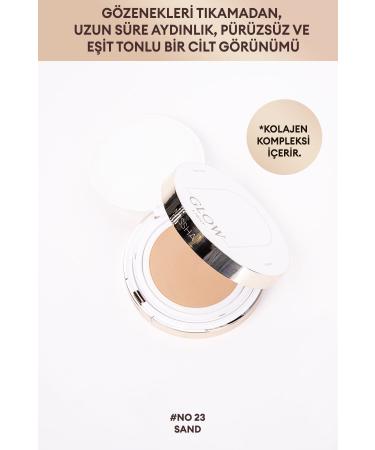 Missha Anti-Aging Glass Skin Cushion SPF 37+++ Glow Cushion Light (No.23 Sand) - Buy Online on GoSupps.com