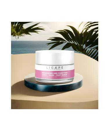 Licape Nourishing and Purifying Body - Hand - Foot Peeling 250ml - Buy Online on GoSupps.com
