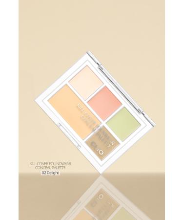 CLIO Creamy Texture Concealer Palette CLIO Kill Cover Foundation Conceal Palette (Delight)