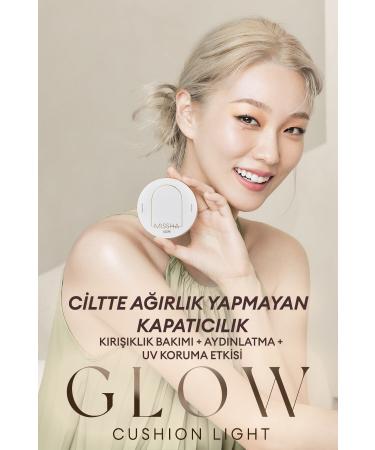 Missha Anti-Aging Glass Skin Cushion SPF 37+++ Glow Cushion Light (No.21P Fair) - Buy Online on GoSupps.com