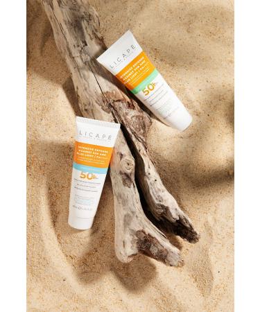 Licape High Protection +50 Factor Sun Cream with Aloe Vera Extract for Oily Skin 40ml - Buy Online on GoSupps.com