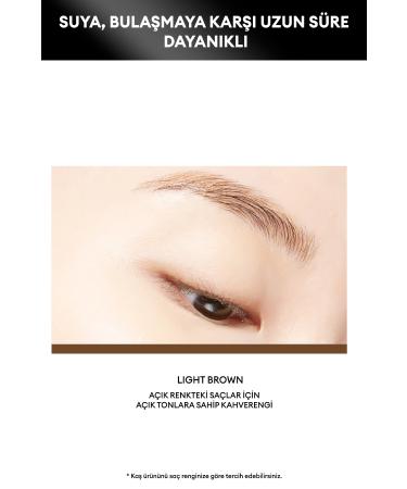 Missha Permanent Eyebrow Tint Ultra Powerproof Brow Tint Marker Light Brown with Hair Technique Application - Buy Online on GoSupps.com