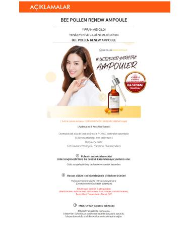 Missha Bee Pollen Intensive Nourishing Renewing Serum 40ml Bee Pollen Renew Ampoule - Buy Online on GoSupps.com