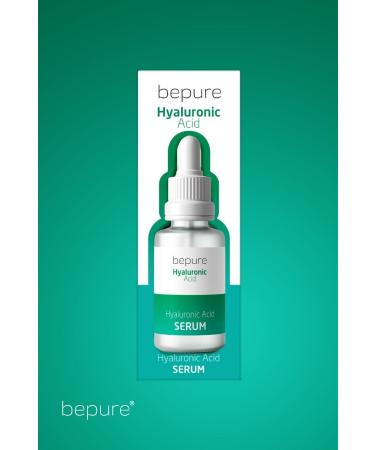 Bepure Hyaluronic Acid Serum Intensive Moisturizing Plumping Anti-Aging Skin Care Serum 30ml - Buy Online on GoSupps.com