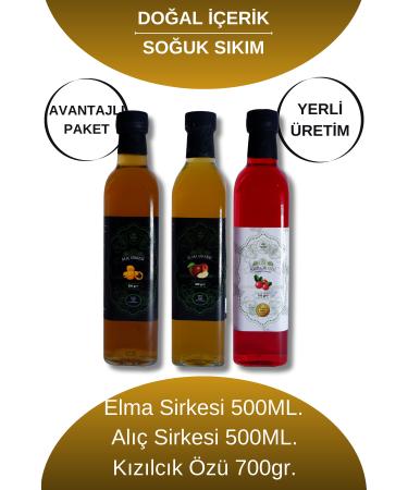 LifEffect CRUNCHY EXTRACT 700 GRAM & APPLE VINEGAR 500 ML & HAWK TREE VINEGAR 500 ML