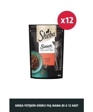 SHEBA Adult Cattle Wet Food 85 G 12X