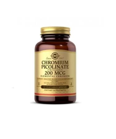 Solgar Chromium Picolinate 90 Capsules - Buy Online on GoSupps.com