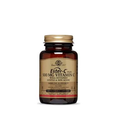 Solgar Biotin 5000 Mcg 50 Capsules + Ester-c Plus 500 Mg 50 Capsules - Buy Online on GoSupps.com