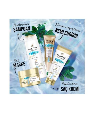 Pantene Hydra Glow Moisturizing Shampoo 350 ML + Moisturizing Mask 160 ML + Hair Serum 70 ML - Buy Online on GoSupps.com