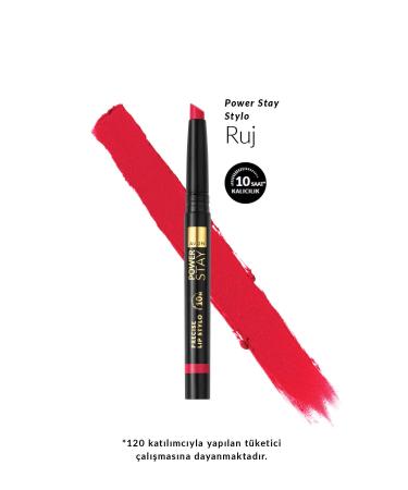 Avon Power Stay Stylo Lipstick-crimson Legacy