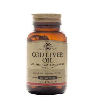 Solgar Cod Liver Oil 100 Softgel