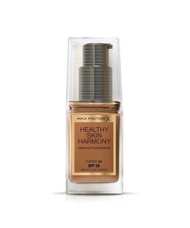 Max Factor Foundation - Healthy Skin Harmony Miracle Foundation 90 Toffee 8005610433646 - Buy Online on GoSupps.com