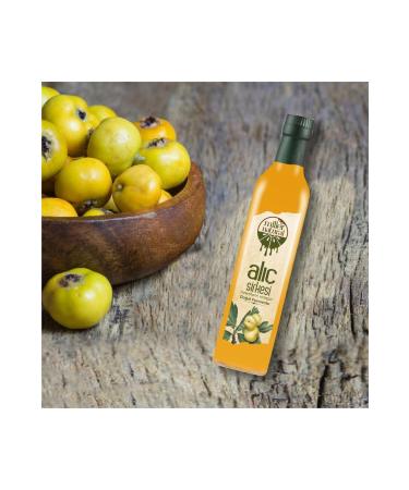 Natural Village Flavors - Miller Natural Hawthorn Vinegar - 0 Organic Natural Fermented from Amasya - 500 ml