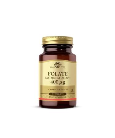 Solgar Folate 400 mg 50 Tablets