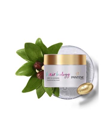 Pantene Hair Biology Color Revitalizing and Brightening Mask Purple After Shampoo for Blonde Hair 160ml - Buy Online on GoSupps.com