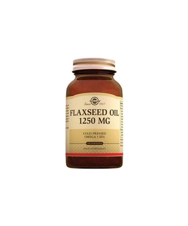 Solgar Flaxseed Oil 1250 Mg 100 Softgel