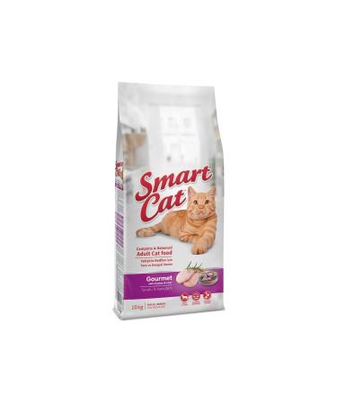 SMARTCAT Smart Cat Gourmet Adult Cat Food (Chicken & Liver) 10 kg