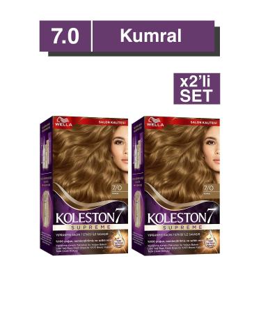 Wella Koleston Supreme Kit 7/0 Blonde X2 Set
