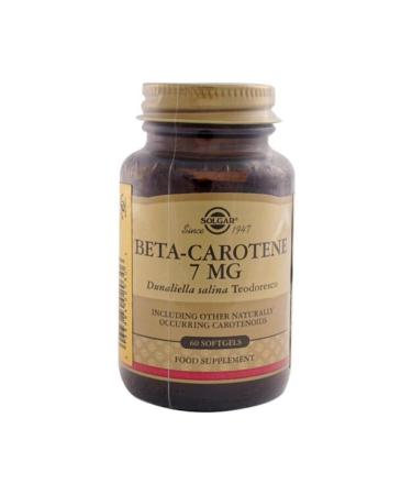 Solgar Beta Carotene 7 Mg 60 Capsules