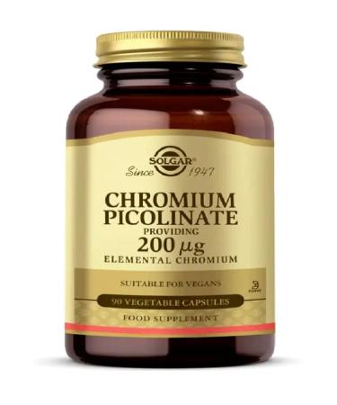 Solgar Chromium Picolinate 90 Capsules - Buy Online on GoSupps.com