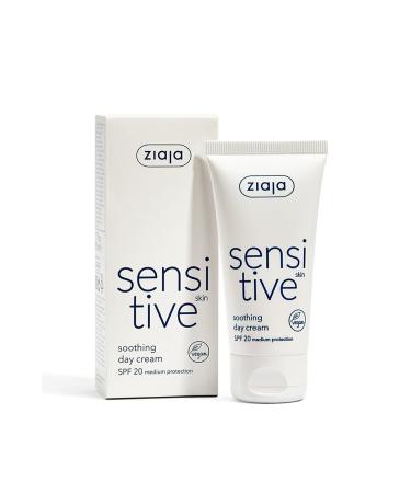 Ziaja Sensitive Skin Soothing Day Cream Spf20 50ml - Buy Online on GoSupps.com