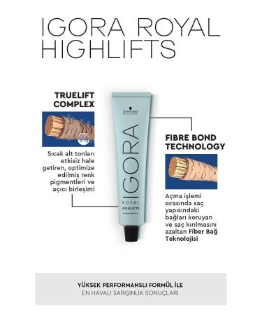 Igora Royal Highlifts Pastel Tones 10-1 Ultra Blonde - Sandre Hair Dye 60ml - Buy Online on GoSupps.com