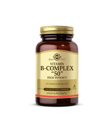 Solgar Vitamin B Complex 100 Capsules - Buy Online on GoSupps.com