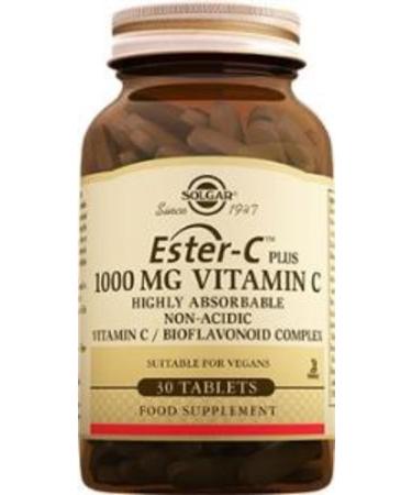 Solgar Ester-c Plus 1000 Mg 30 Tablets