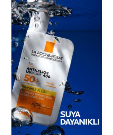 La Roche Posay Anthelios Invisible Fluid Face Sun Cream Skin Spf50+ High Protection 50 ml x 2 - Buy Online on GoSupps.com